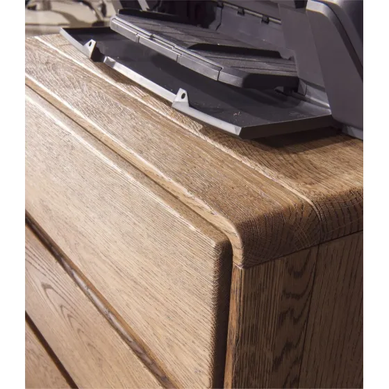 commode chêne clair avec tiroirs collection VOLA