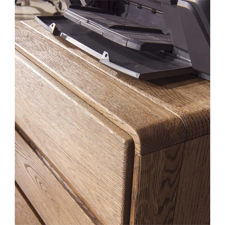 commode chêne clair avec tiroirs collection VOLA
