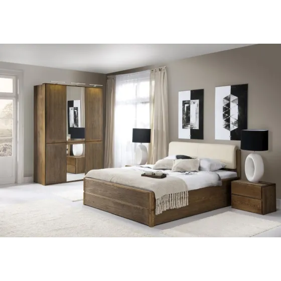 armoire 3 portes bois massif pour chambre collection VOLA