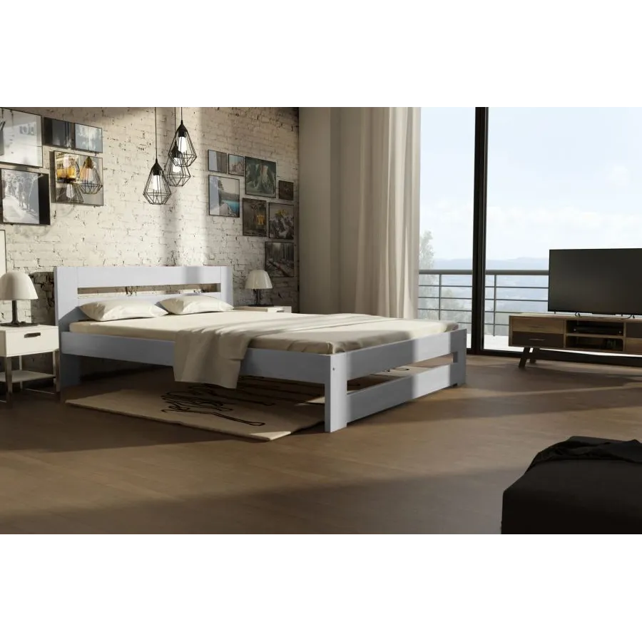 lit pin 2 places pour chambre adulte collection MAURI