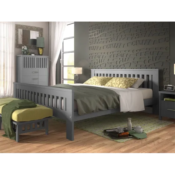 Lit pin massif pour chambre collection NORWAY