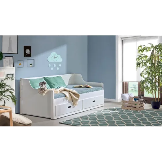 Lit gigogne bois pour chambre enfant collection HOBBY