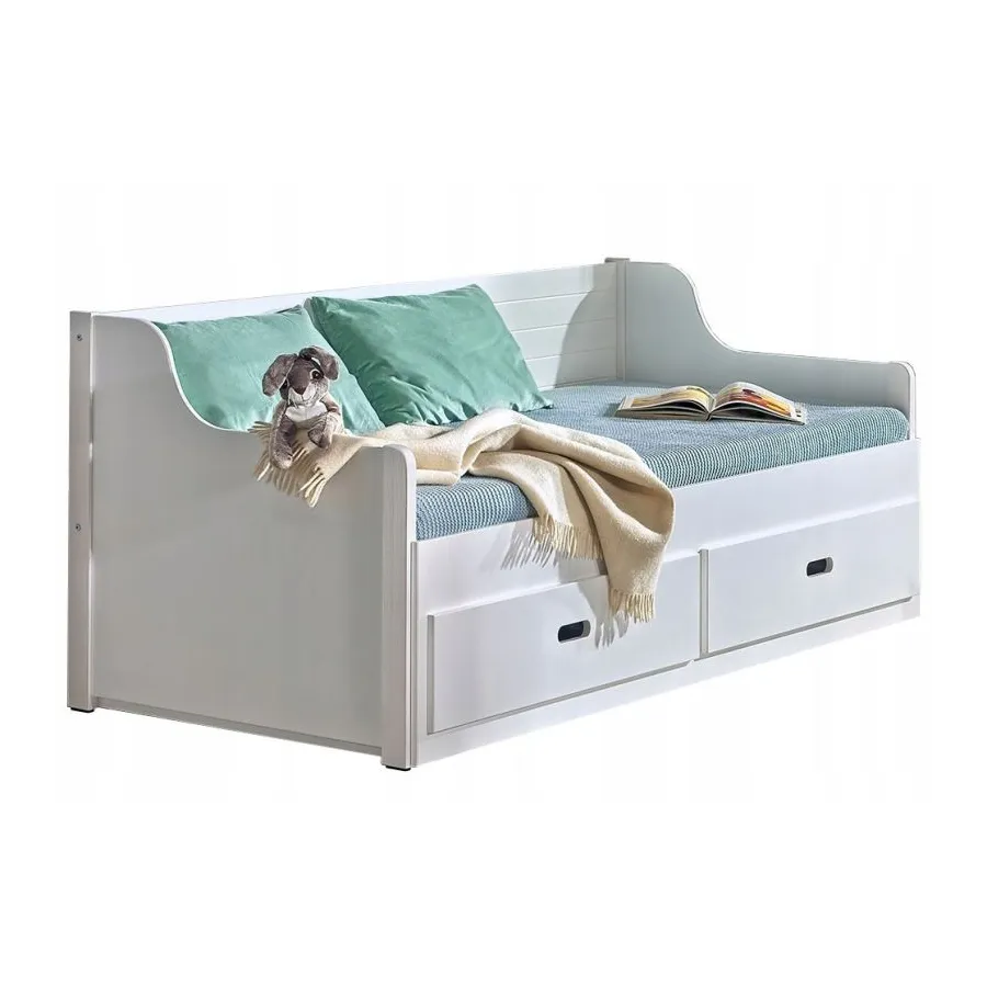 Lit gigogne blanc collection HOBBY