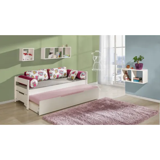 Lit gigogne en bois pour chambre enfant collection TED