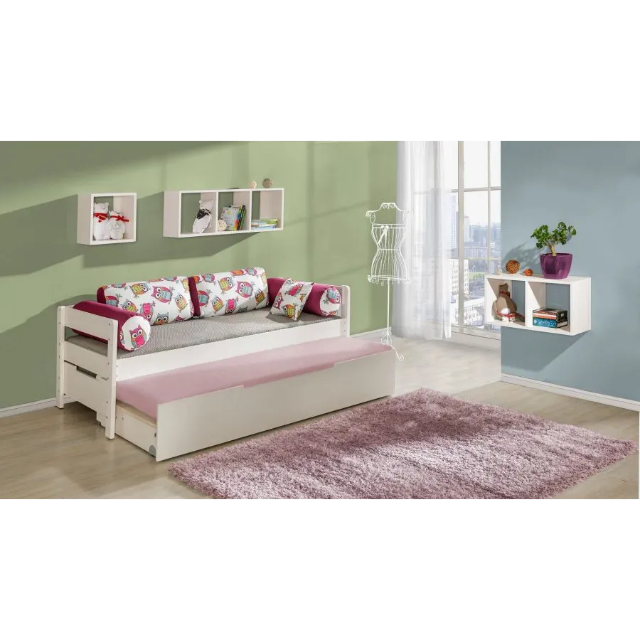 Lit gigogne en bois pour chambre enfant collection TED