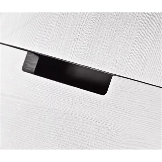 Bois 100% pin massif finition blanc mobilier collection TOM
