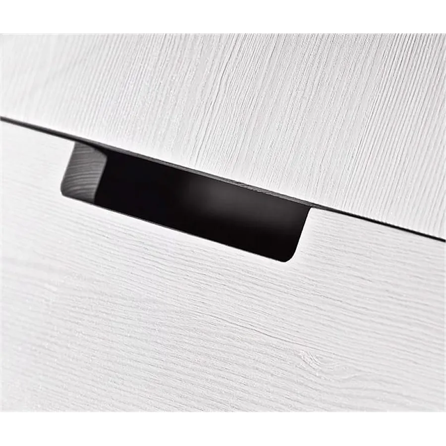 Bois 100% pin massif finition blanc mobilier collection TOM