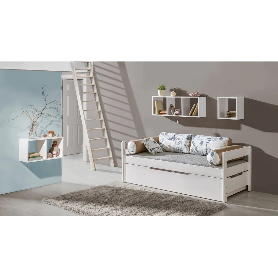 Étagère murale en bois pour chambre collection TED