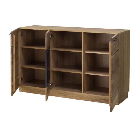 Buffet en bois avec 9 niches de rangement collection DIAMOND