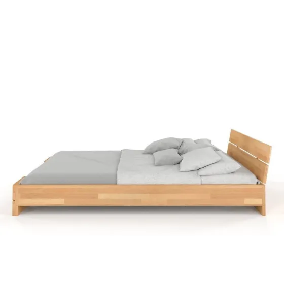 Lit en bois massif 160x200 collection INDIGO