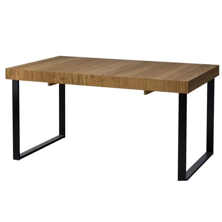Table en bois salle à manger 160x90 collection DIAMOND