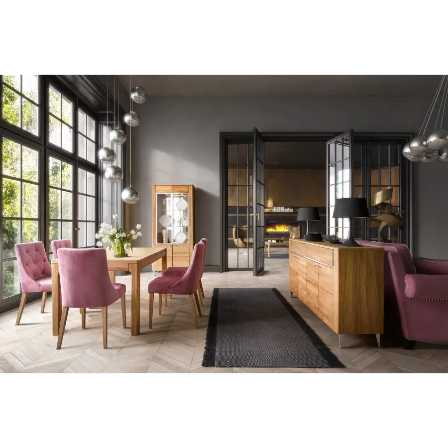 Vaisselier en bois pour salle a manger collection HAVANA