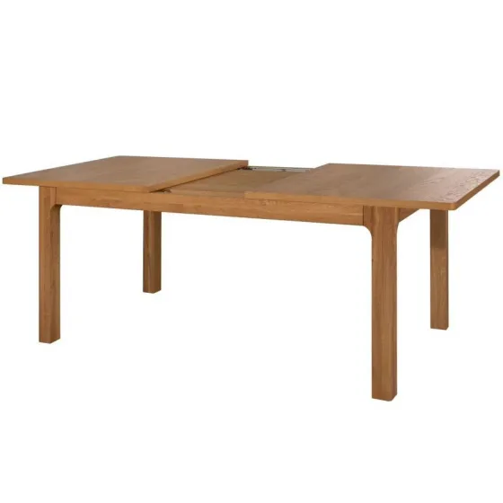 Table à manger en bois avec deux rallonges HAVANA