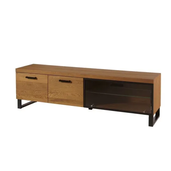 Meuble TV en bois et métal collection FLOW