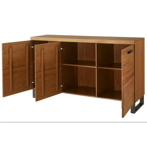 Buffet en bois industriel 3 portes collection FLOW