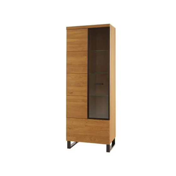 Vitrine en bois et métal collection FLOW