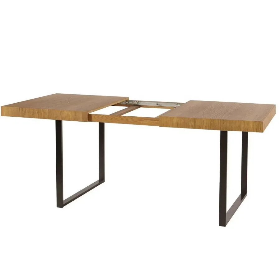 table salle a manger avec rallonge 140/200x90 cm collection FLOW