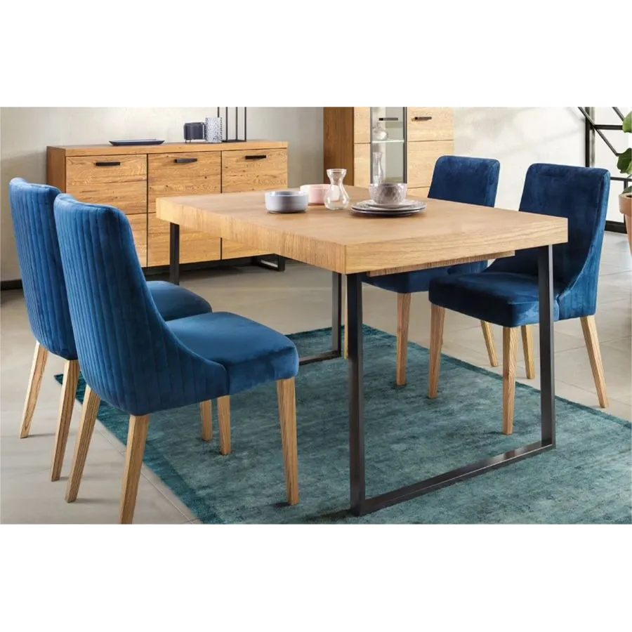 table en bois pour salle a manger avec rallonge FLOW