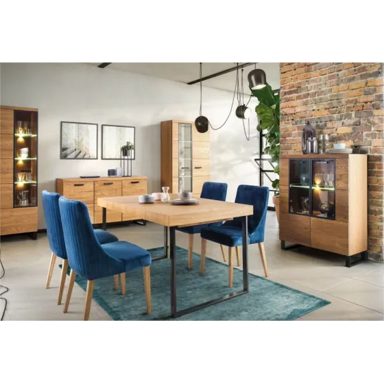 table en bois pour salle a manger collection FLOW