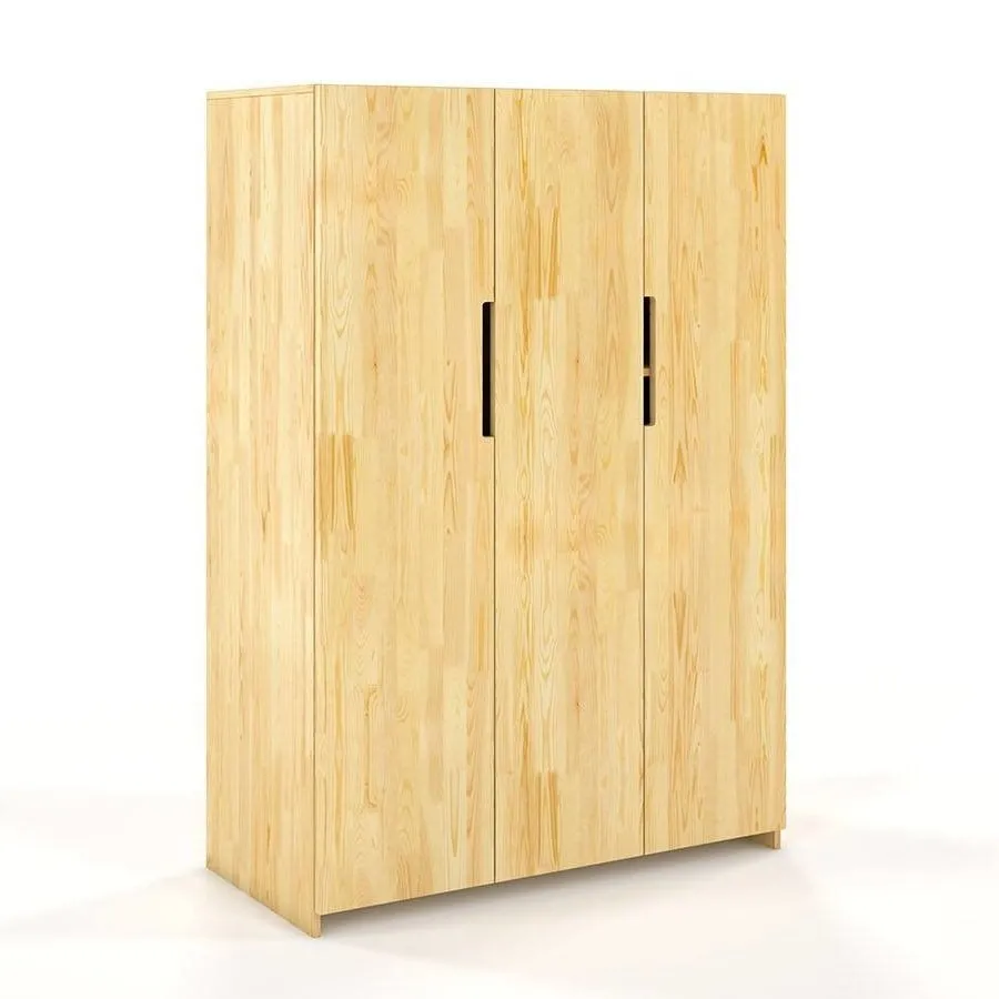 Armoire en pin massif naturel 3 portes collection BORGA