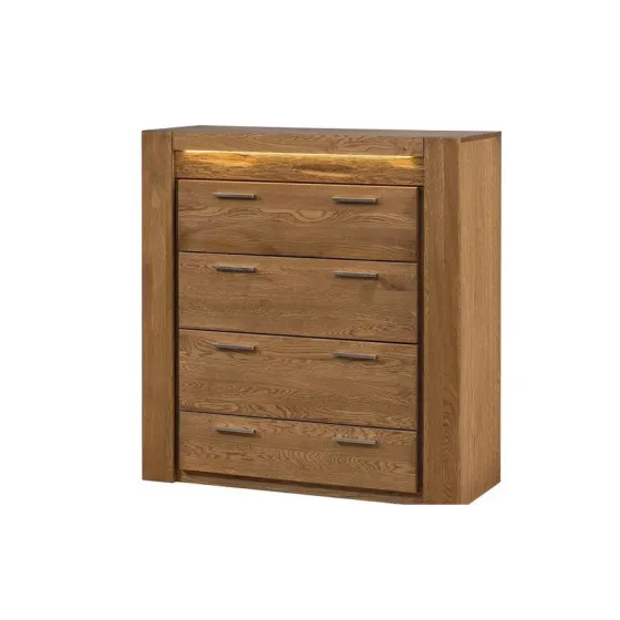 Commode en bois 4 tiroirs collection BAROS