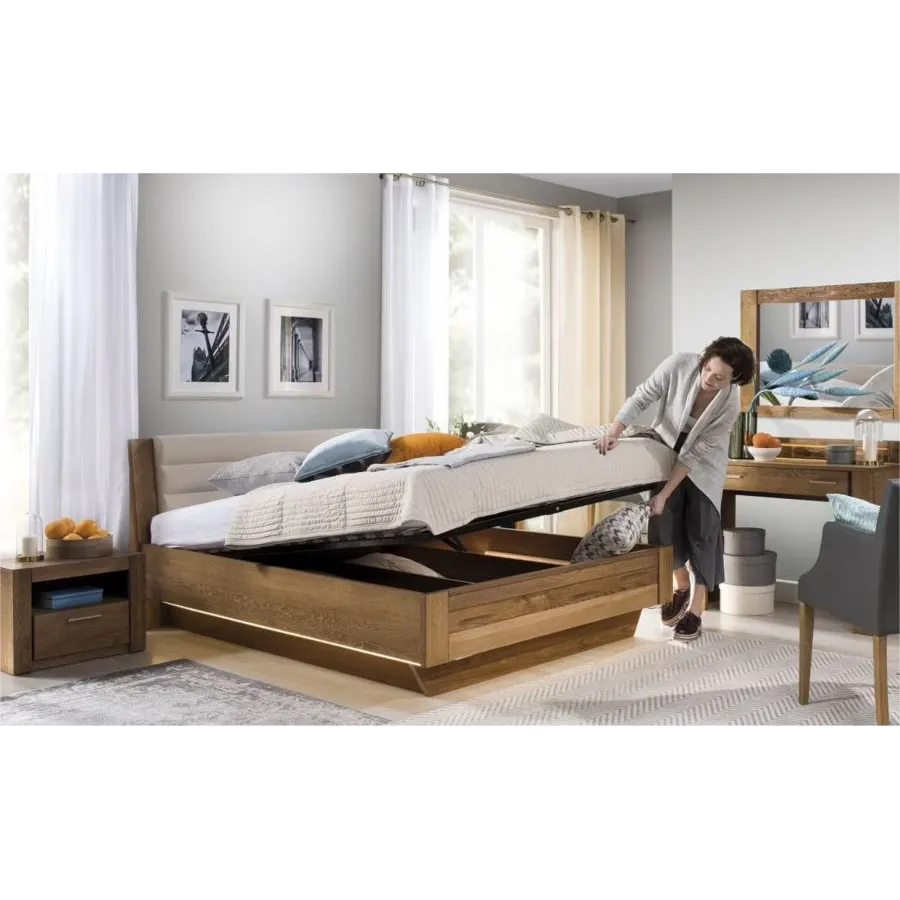 Coiffeuse en bois collection mobilier pour chambre BAROS