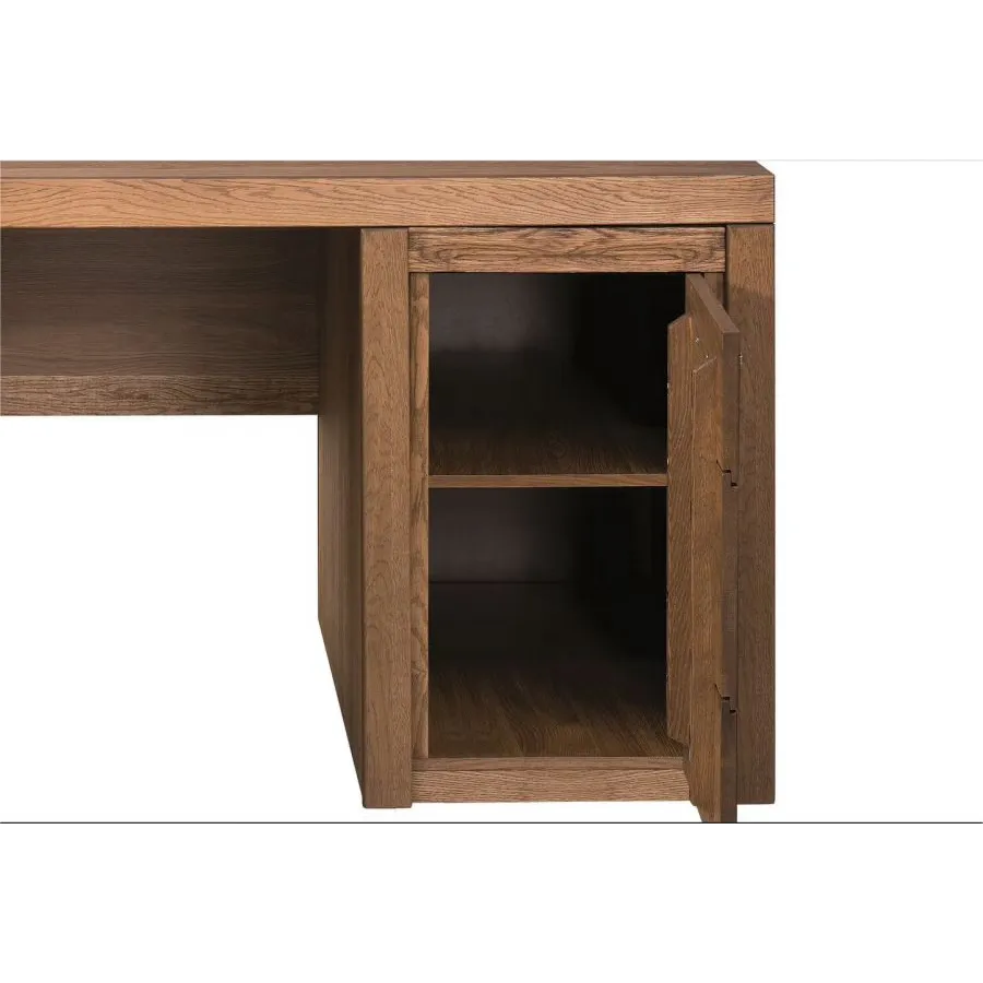 Bureau en bois avec 1 porte collection BAROS