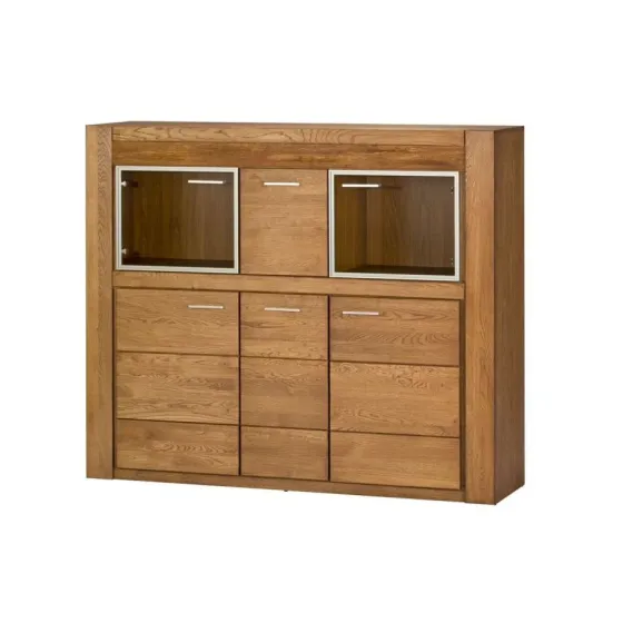 Vaisselier en bois naturel collection BAROS