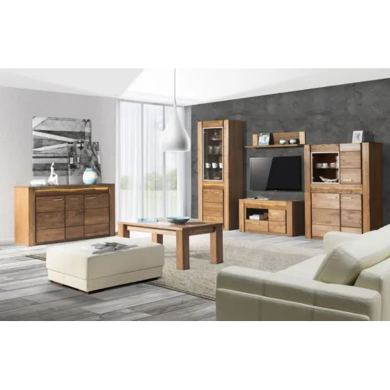 Table basse en bois pour salon collection BAROS