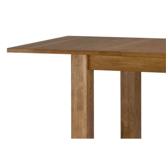 Table a manger en chêne avec deux rallonges collection BAROS