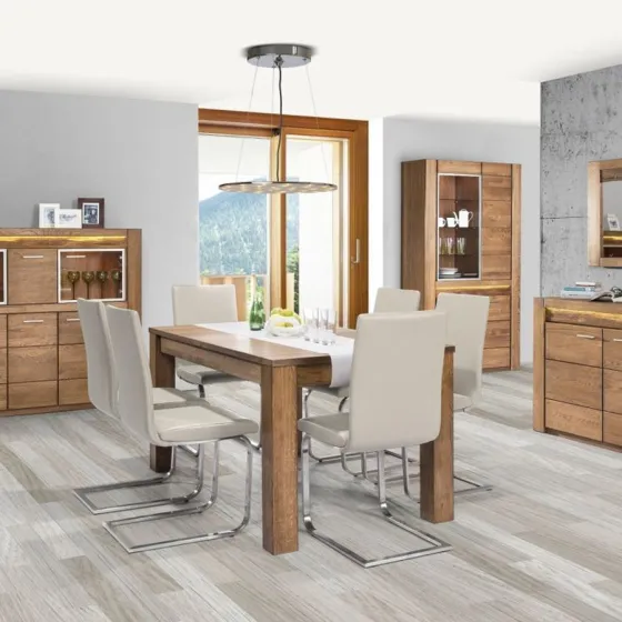 Table a manger bois pour salon collection BAROS