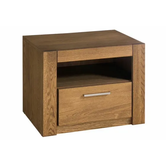 Table de chevet en bois 1 tiroir collection BAROS