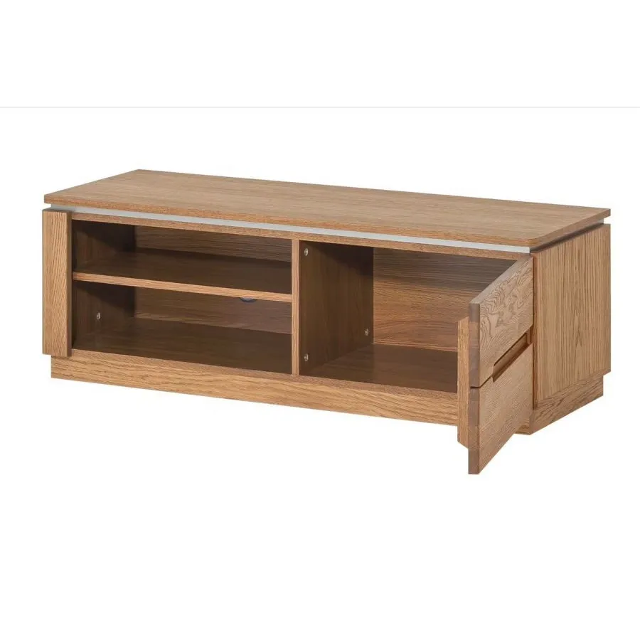Meuble TV en bois 1 porte collection MONTE