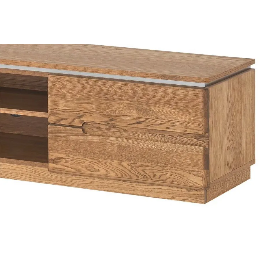Meuble TV en bois avec rangement collection MONTE