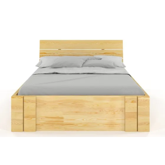 Lit en bois 180x200 avec rangement collection MODENA