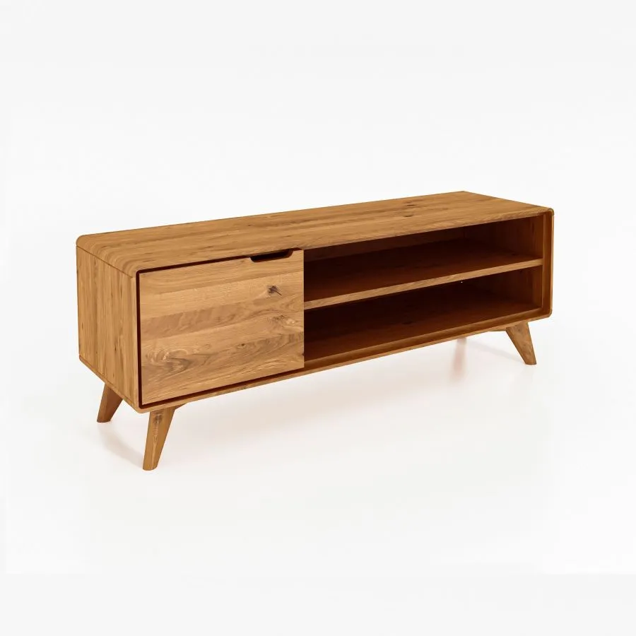 Meuble TV en bois chêne collection SVEN