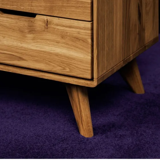 Commode 100% chêne massif collection Sven