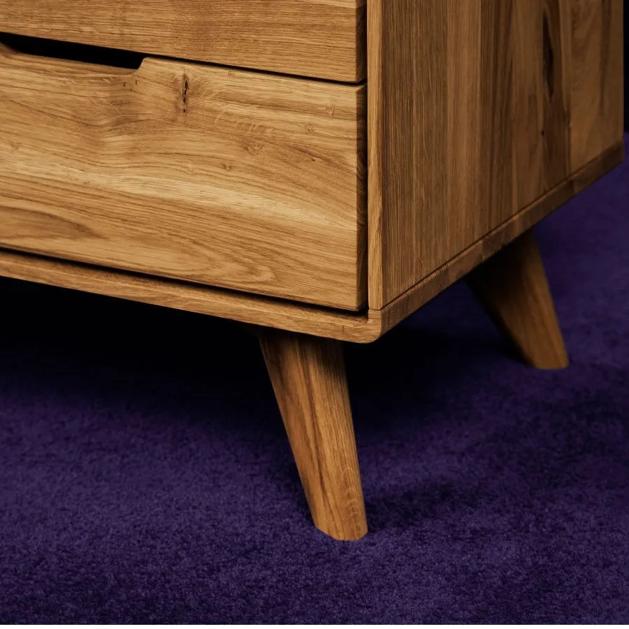 Commode 100% chêne massif collection Sven