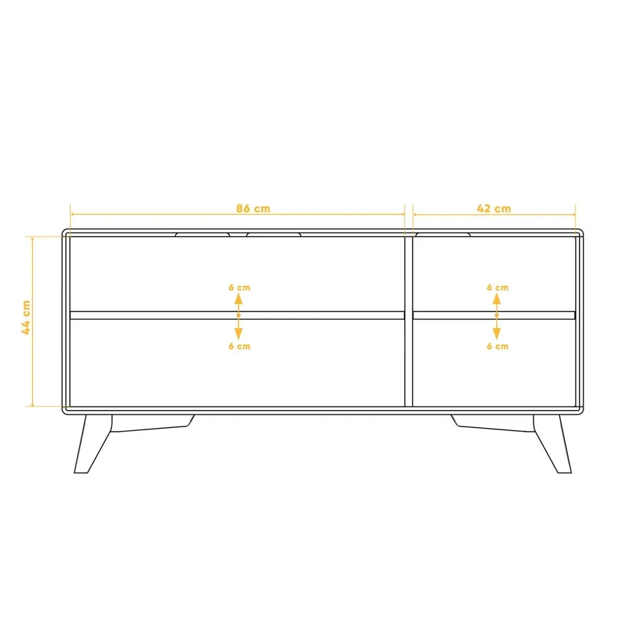 Meuble buffet bois collection Sven