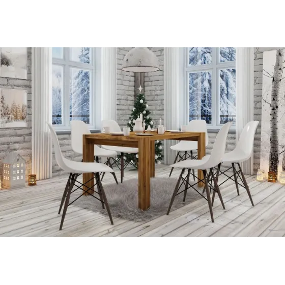 Table bois massif 90x180 collection Allure
