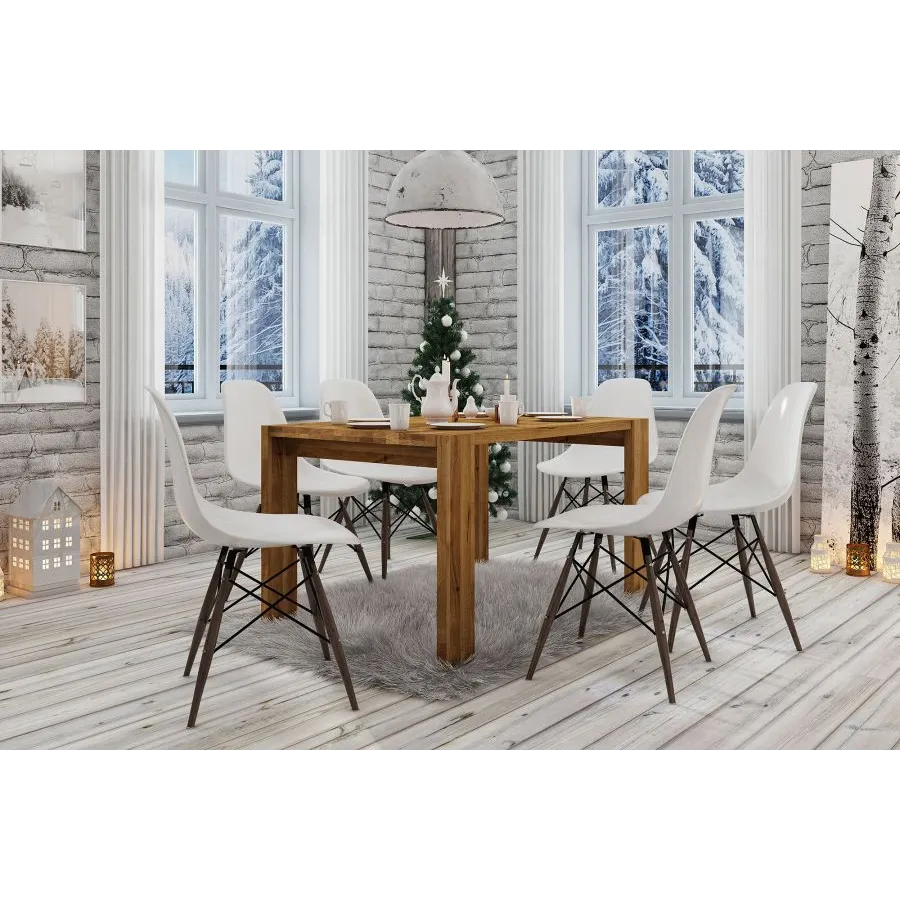 Table bois massif 90x180 collection Allure