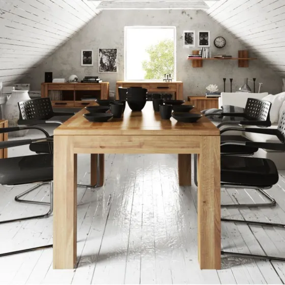 Table chêne collection Kube
