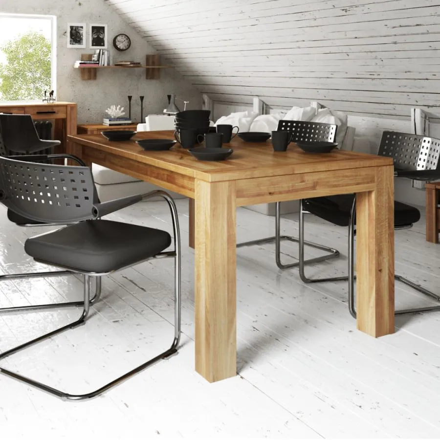 Table en chêne collection Kube