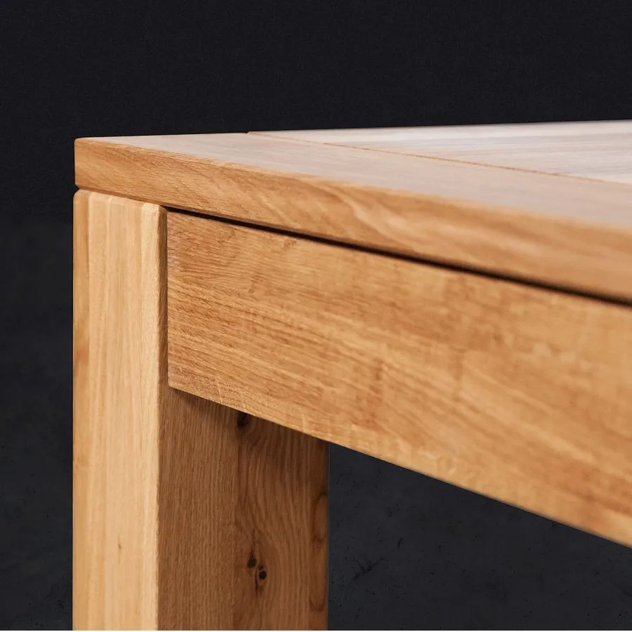Table chêne massif collection Kube