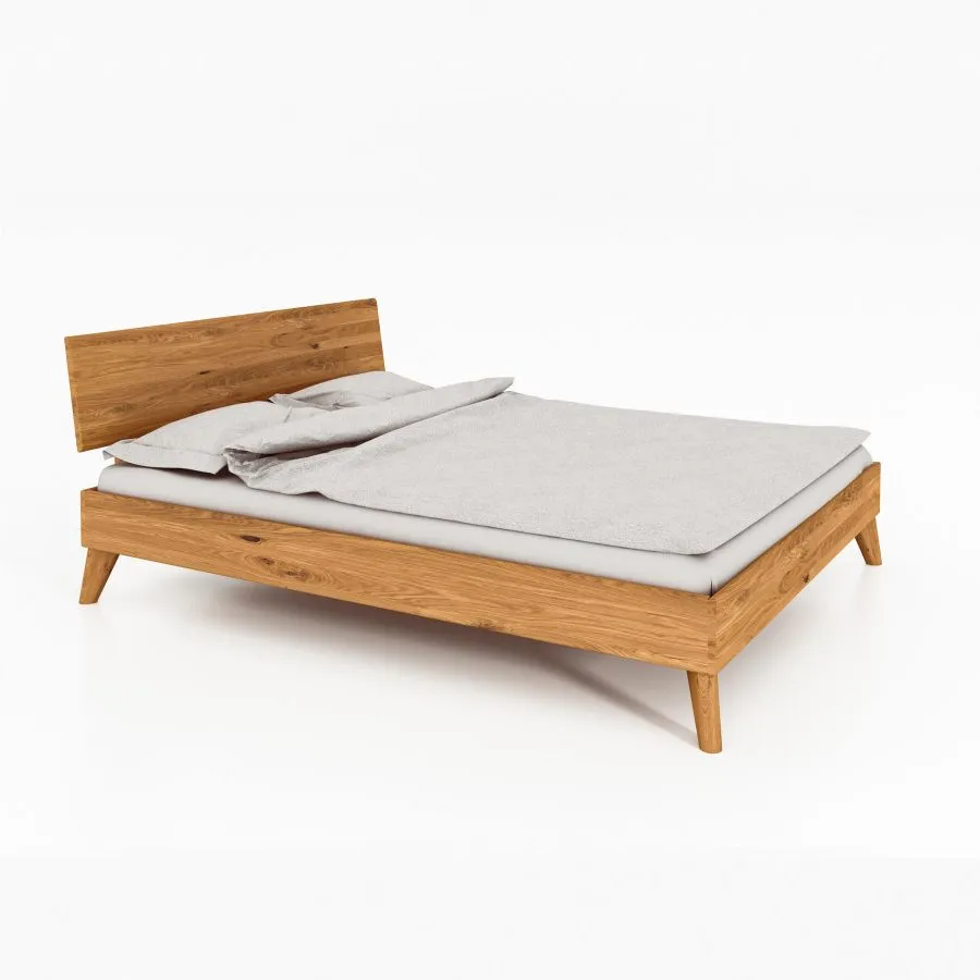 Lit en chêne massif 160x200 collection Sven
