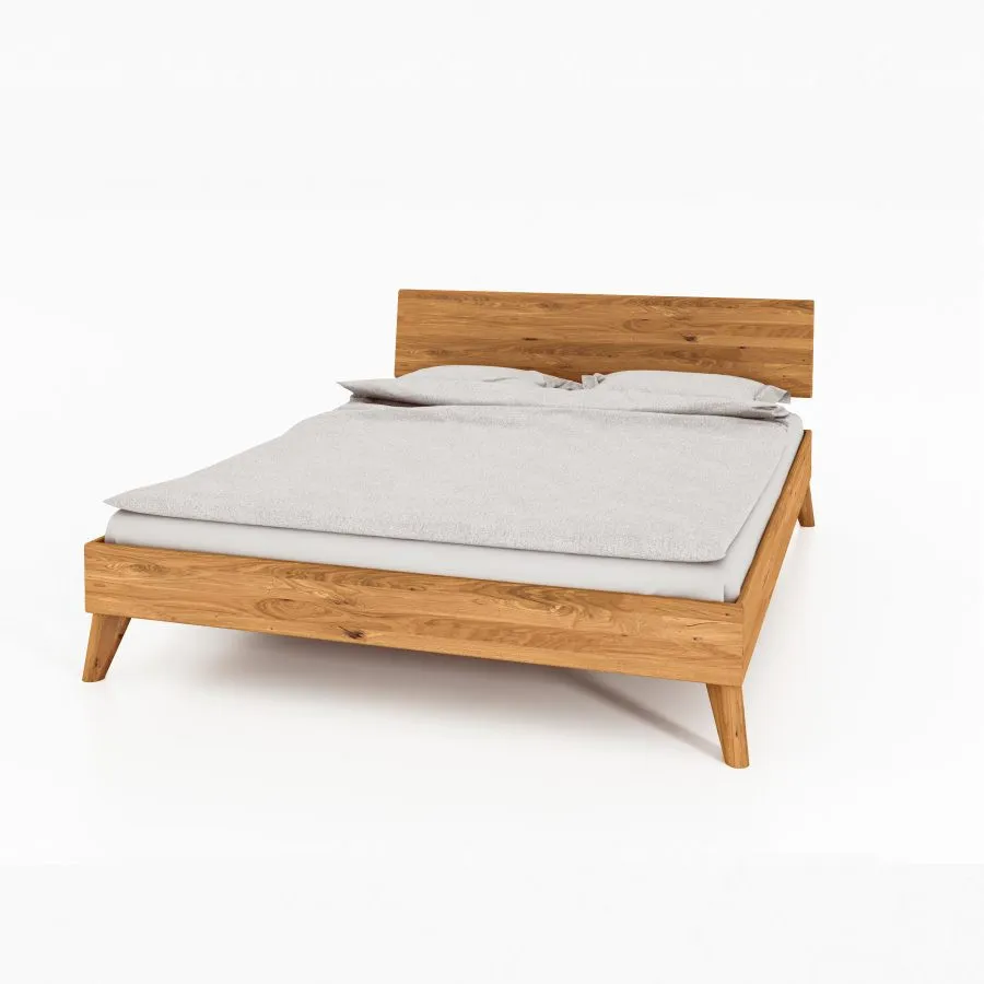 Lit en chêne massif 180x200 collection Sven