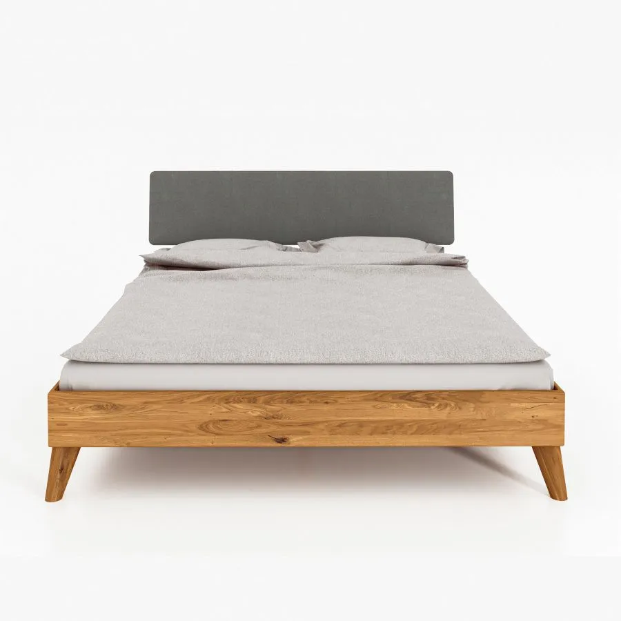 Lit bois massif et tissu collection Sven
