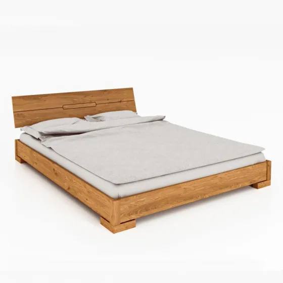 Lit adulte bois naturel collection Soho