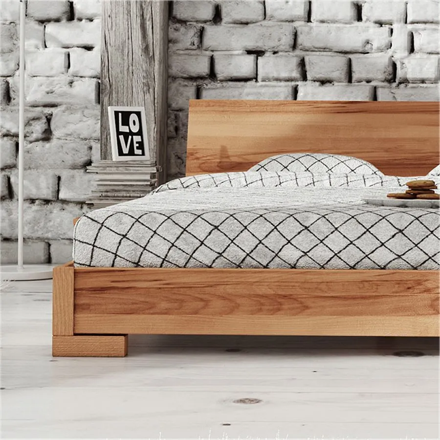 Lit design bas bois collection Soho