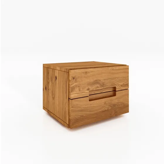 Table de chevet en bois 2 tiroirs collection Soho